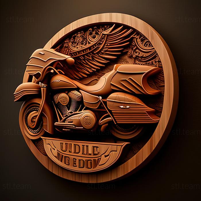3D модель Harley Davidson Road Glide Ультра (STL)